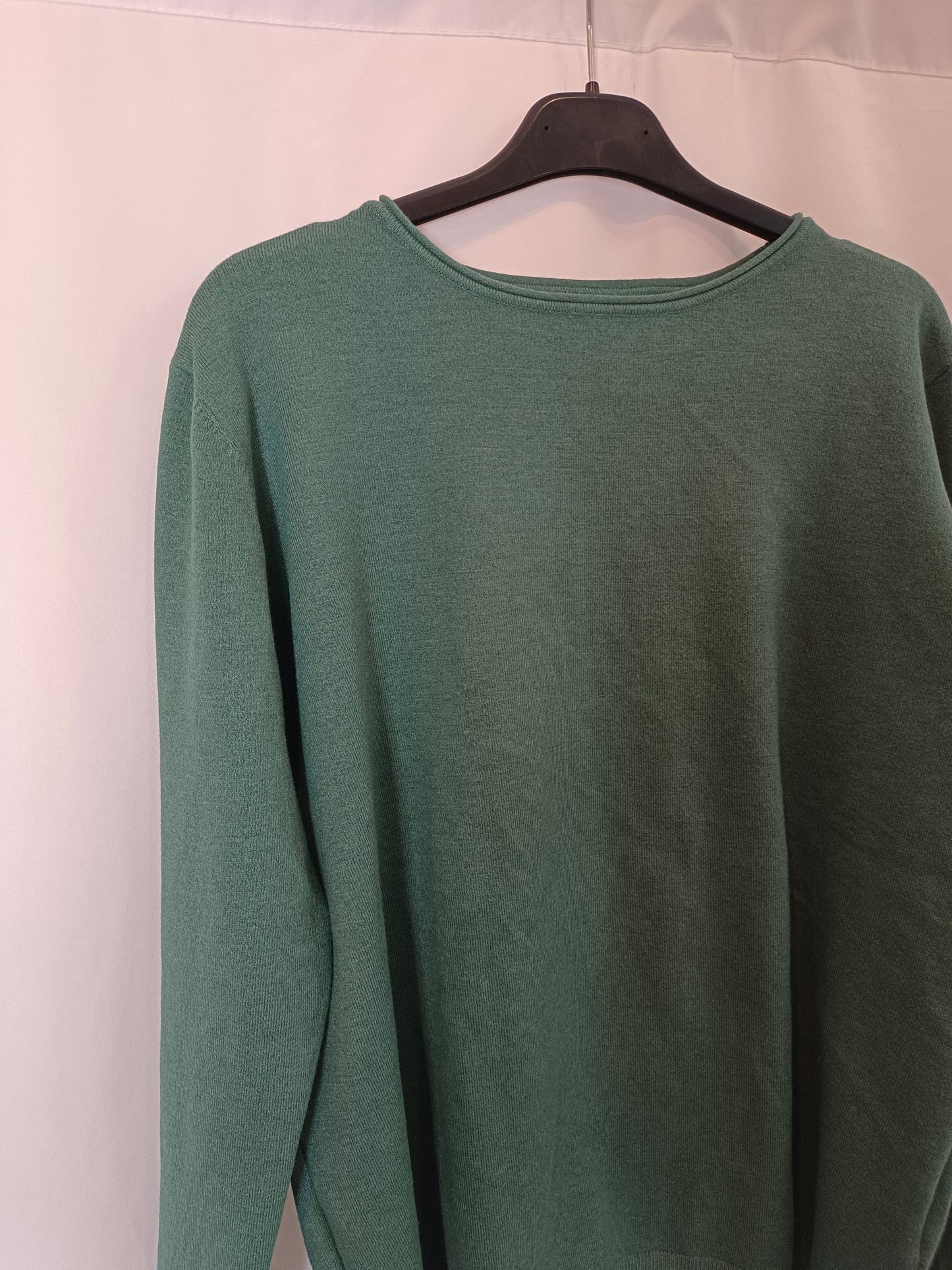 OTRAS. Jersey fluido verde T.l/xl