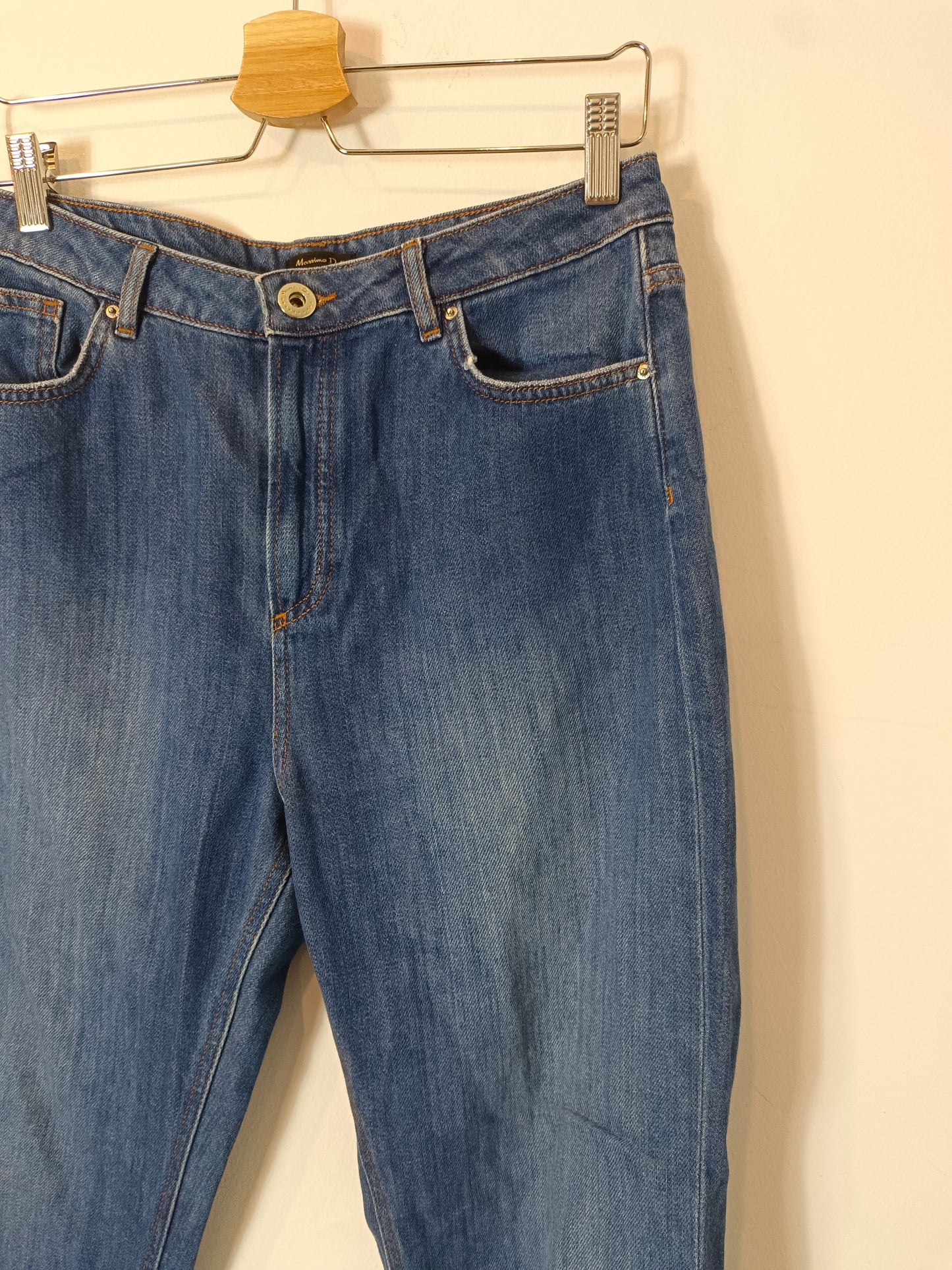MASSIMO DUTTI. Monfit denim pants T.38