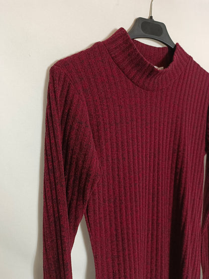 ELEPHANT ROOMS. Vestido canalé jaspeado T.xs