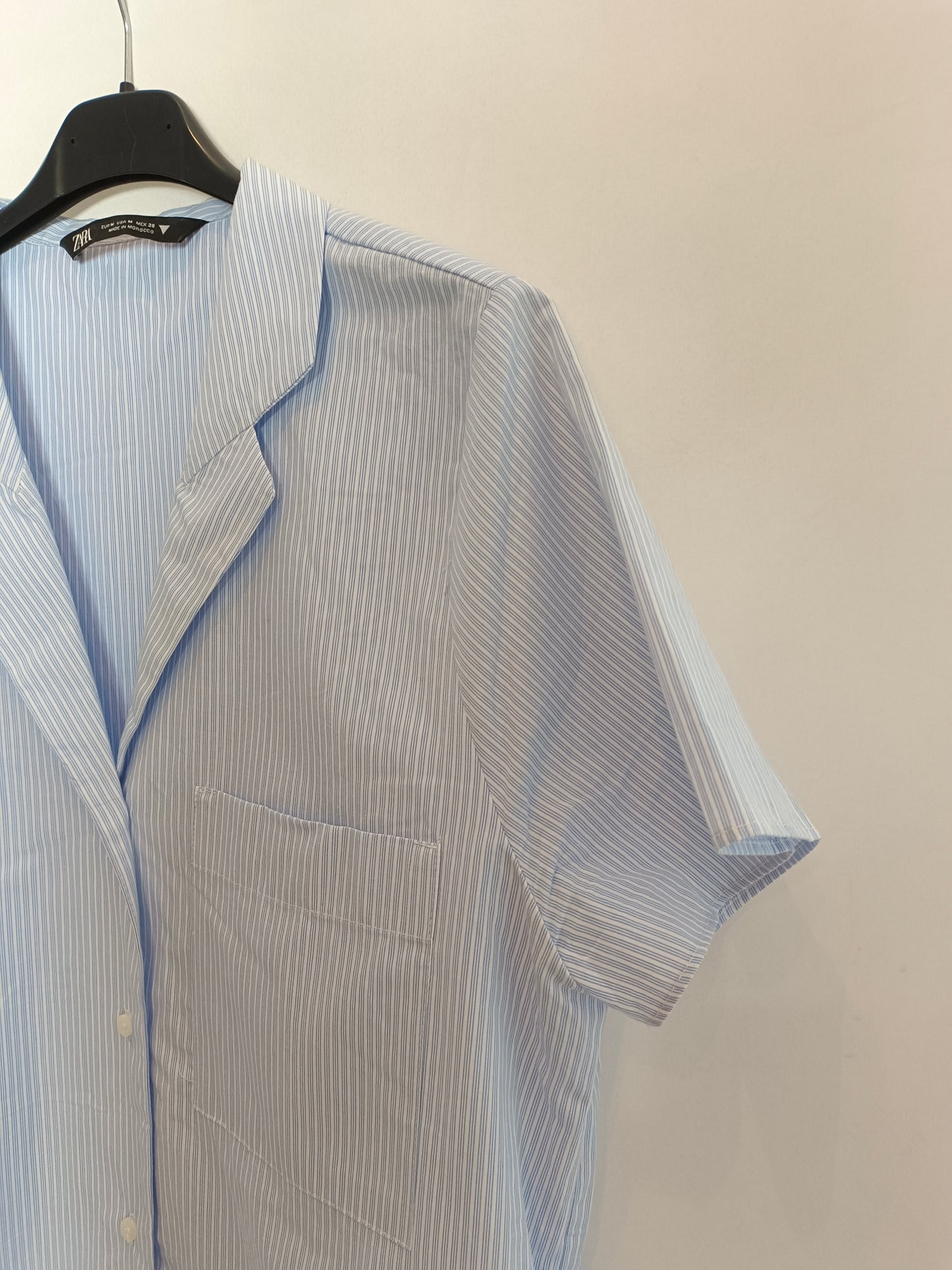 ZARA. Vestido corto rayas  T.m