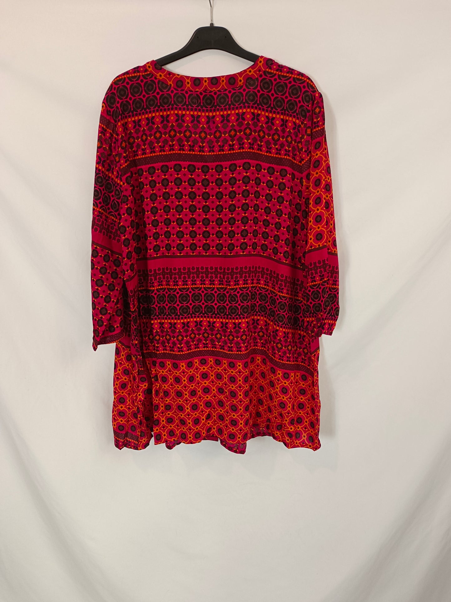 COLINE. blusa fluida estampada T.l