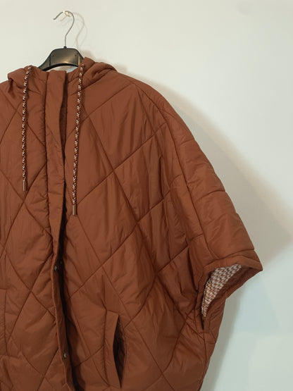 TINTORETTO. Plumas teja sin mangas TU(m/l)