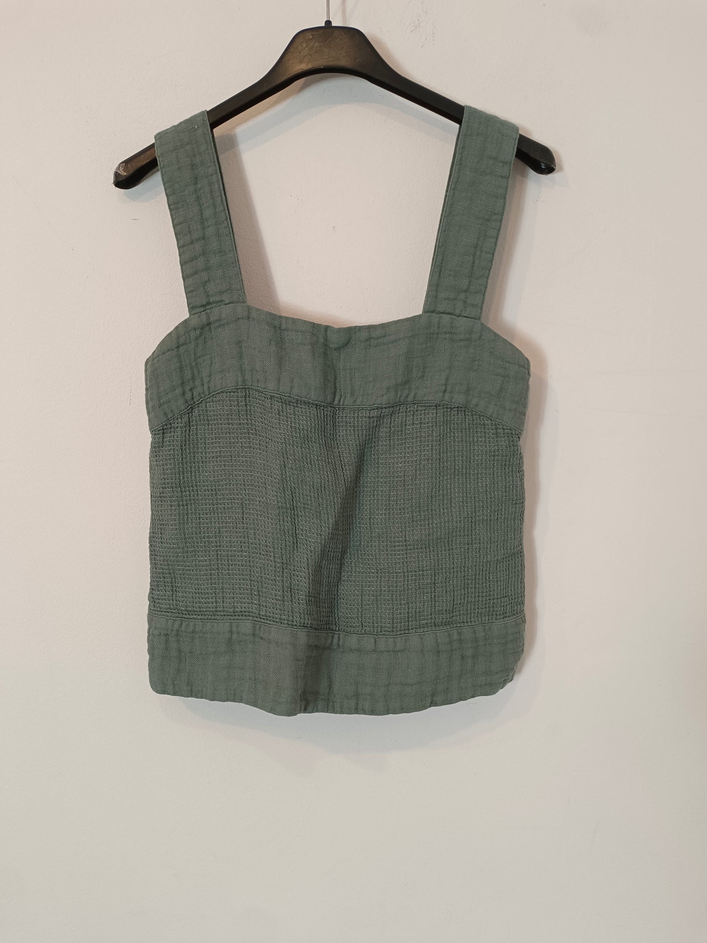 MI&CO. Top verde agua textura T.xs (s)