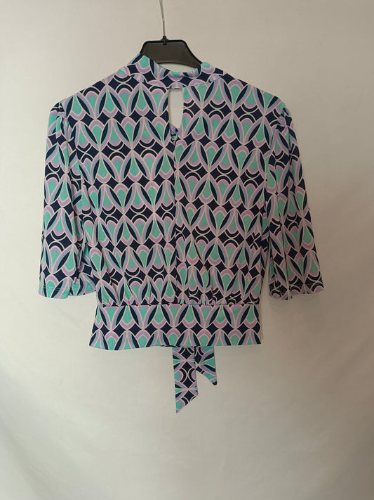 MORGAN. Top estampado retro T XS