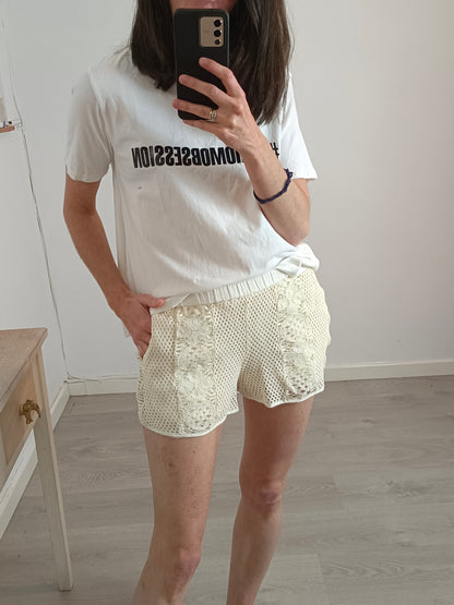 FORTE FORTE. Die-cut shorts. Size 0 (XS/S)