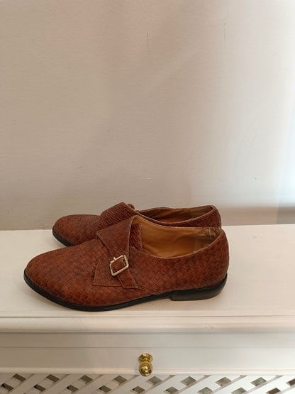 ASOS. Zapatos trenzados de hebilla T.5(38)