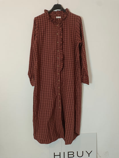 UNIT. Checkered midi dress TM