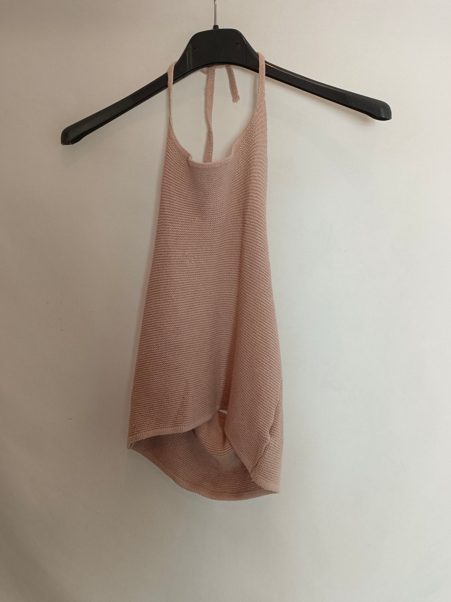 OTHER. Pink top tied around the neck Your(s)