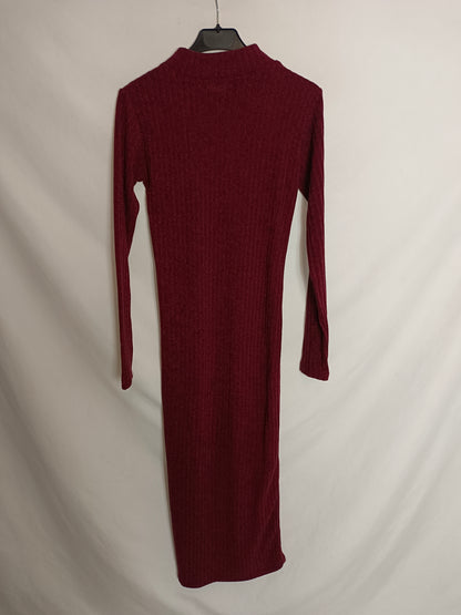 ELEPHANT ROOMS. Vestido canalé jaspeado T.xs