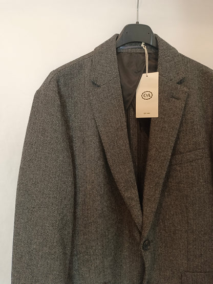 C&amp;A. Herringbone Tl Grey Blazer