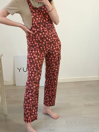 SOPHIE & LUCIE. Peto marrón flores T.36