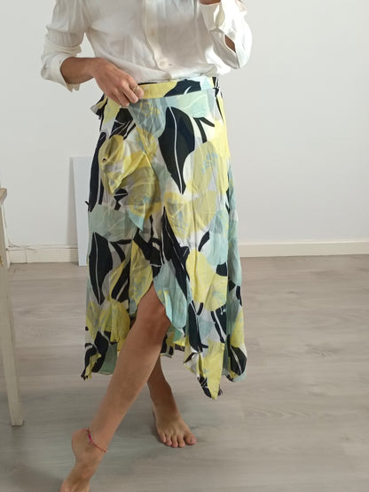 THE KOOPLES. Printed wrap skirt Ts