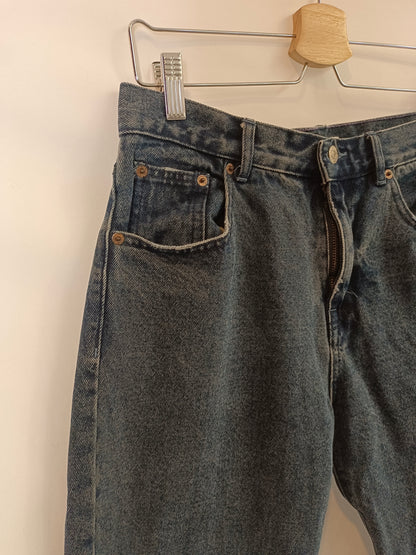 PULL&BEAR. Pantalón denim "regular" T.42