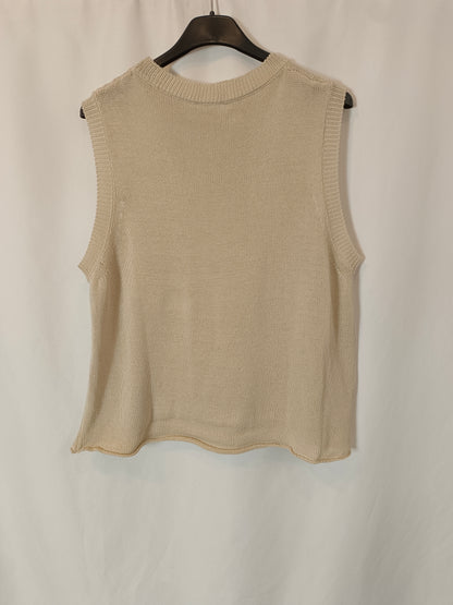 AMEÉ. Beige knit top Your(s)