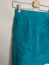 MIGUEL GIL. Falda azul textura vintage T.34