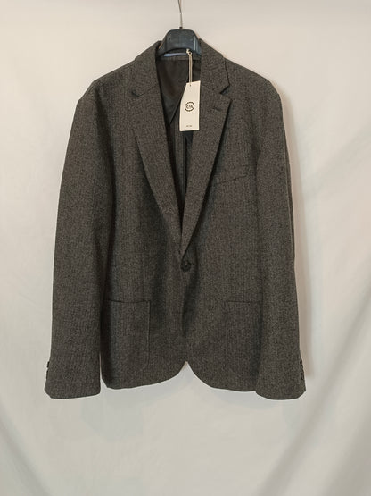 C&amp;A. Herringbone Tl Grey Blazer