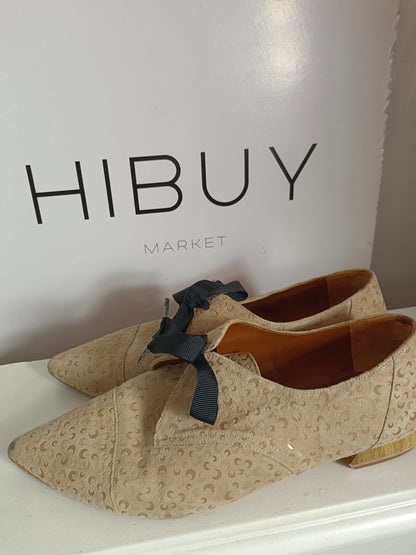 BELLE HARI. Zapato piel biege T.38