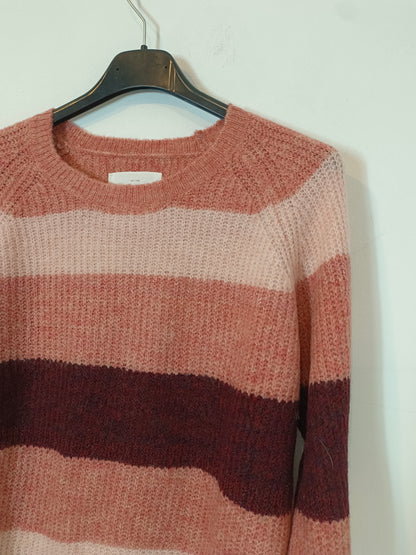 SPRINFIELD. Jersey rayas rosa T.m