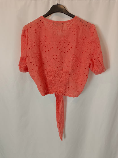 COLORFUL REBEL. total look pink die-cut T.xs