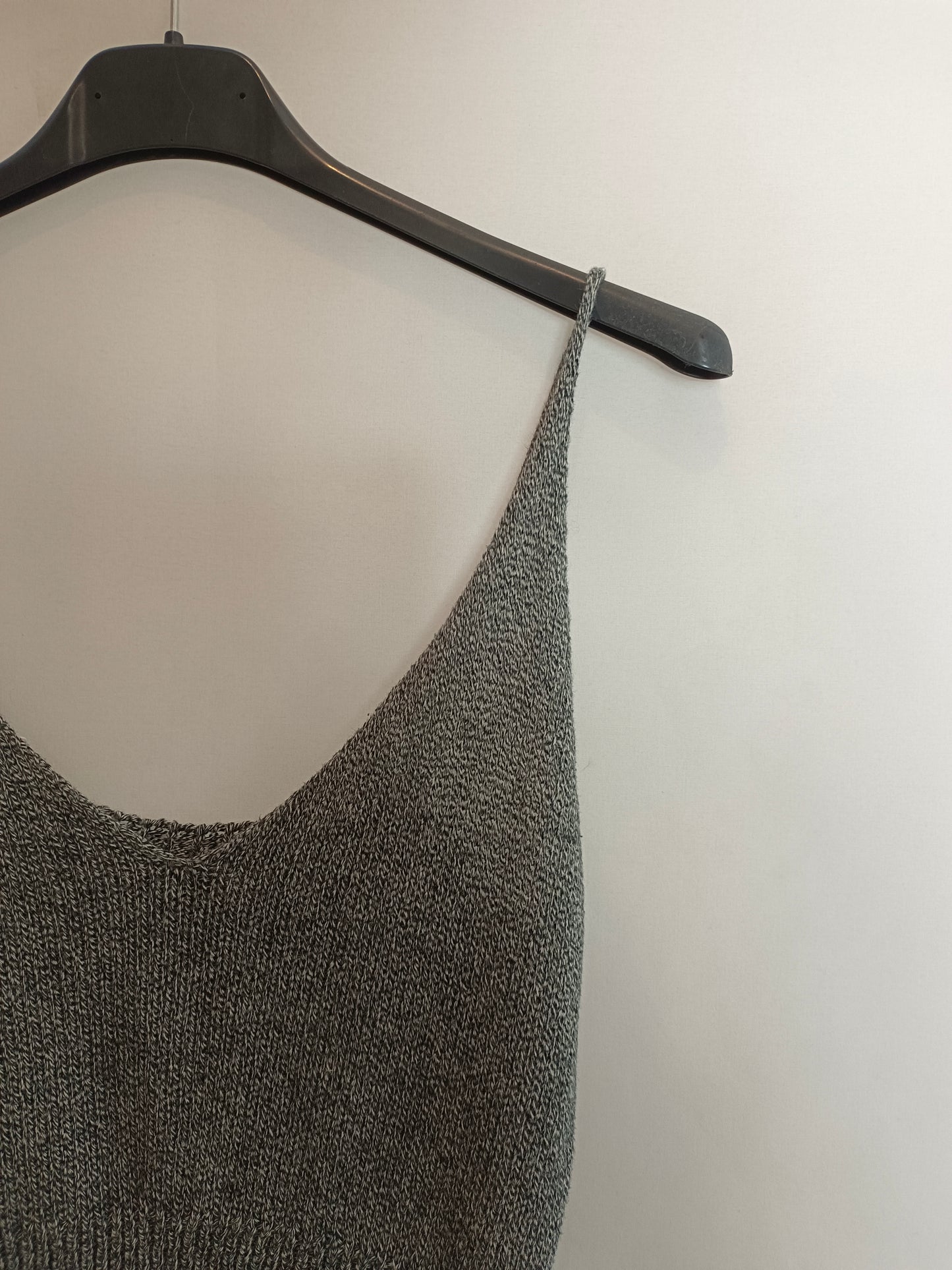 OTRAS. Top gris jaspeado T.u(s)