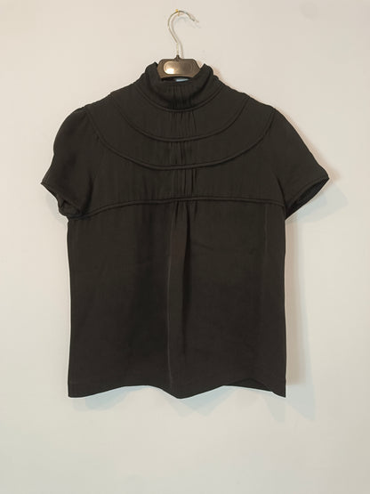LOEWE. top negro seda T.40 TARA