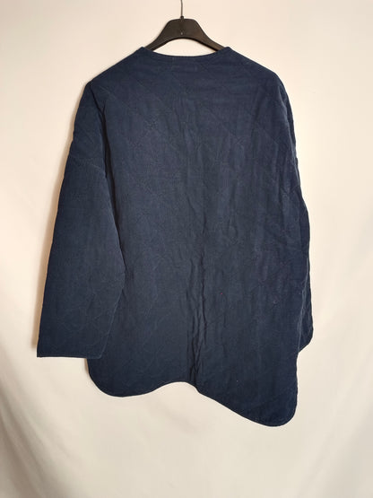 FRENCHY. Blue corduroy jacket TU(m)