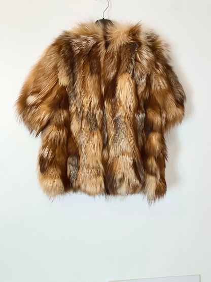 JESÚS NAVARRO. Abrigo pelo natural media manga. T M