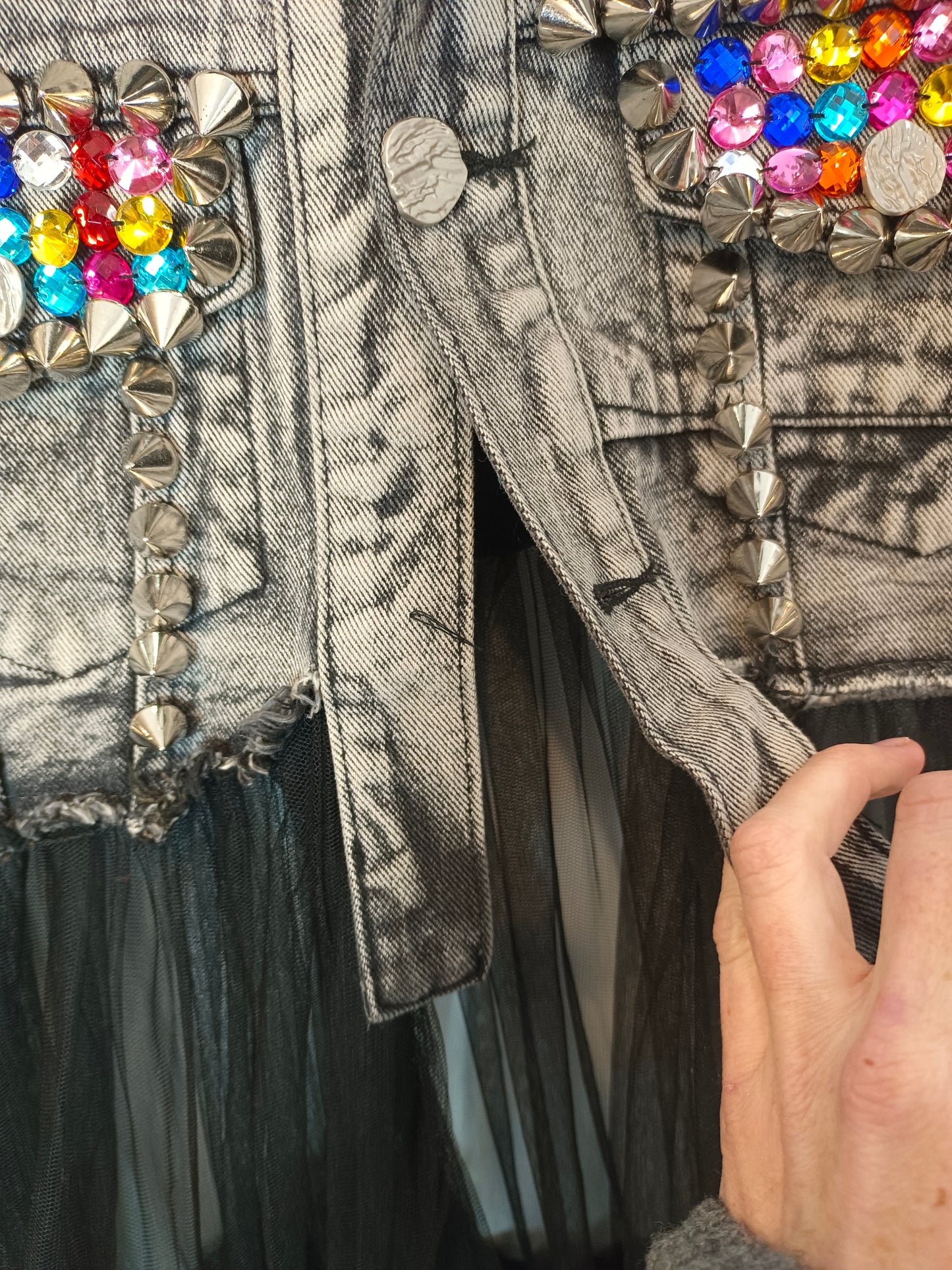 MATCHPOINT. Chaqueta doble textura T.u(s/m)