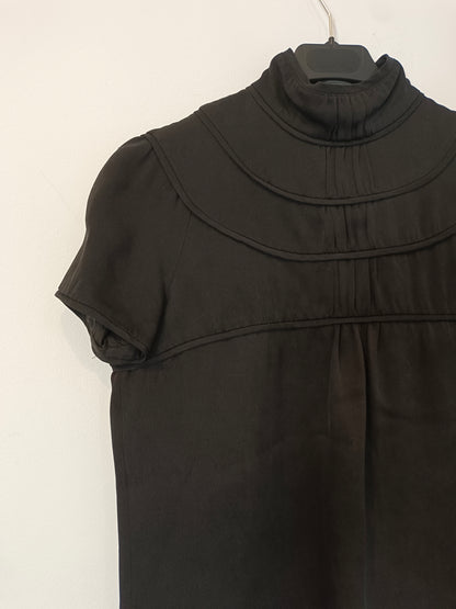 LOEWE. top negro seda T.40 TARA