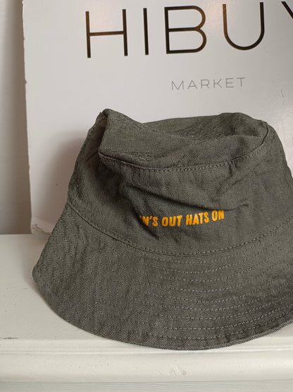 ARTWORK. Bucket gris jaspeado