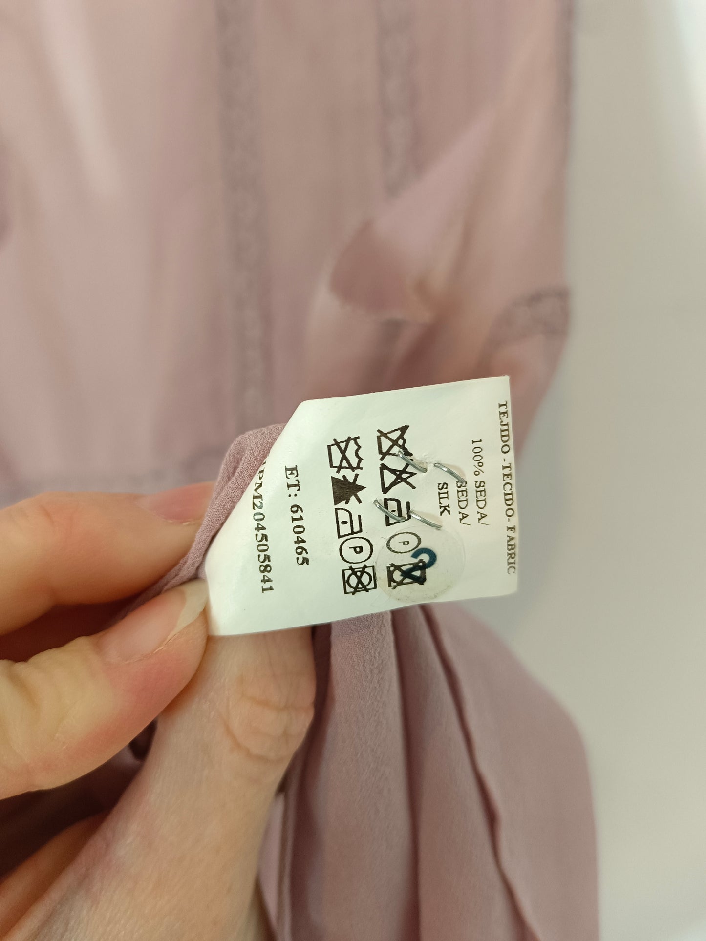 OTRAS. Top malva seda TU(m)