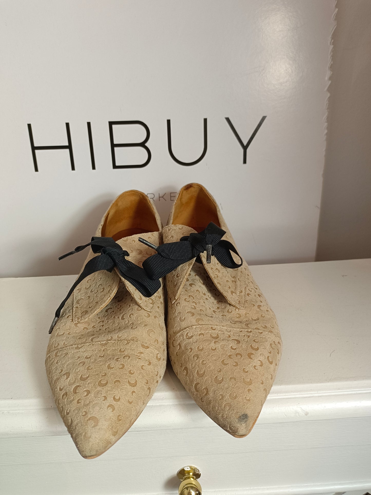 BELLE HARI. Zapato piel biege T.38