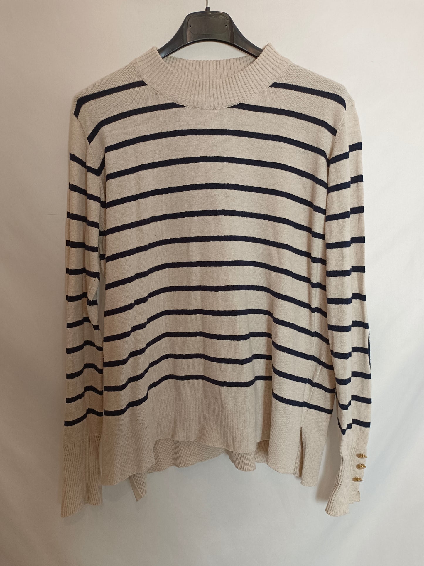 SFERA. Jersey beige rayas T.m