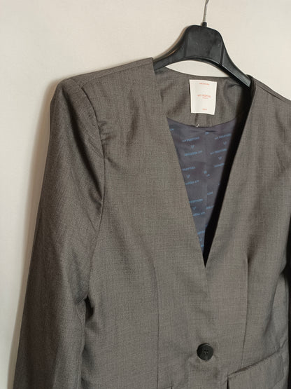 MY PEEPTOES. T.xs gray oversized blazer