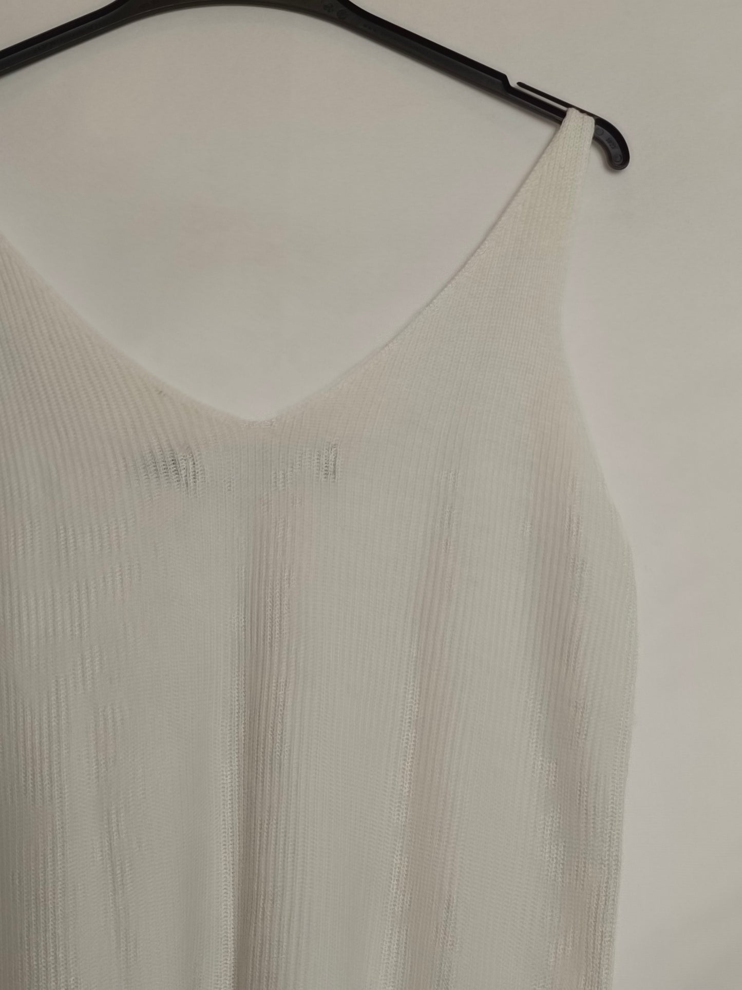 VERO MODA. Top punto beige T.s