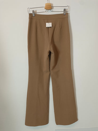 ERRE. Semi-elastic beige pants T.36