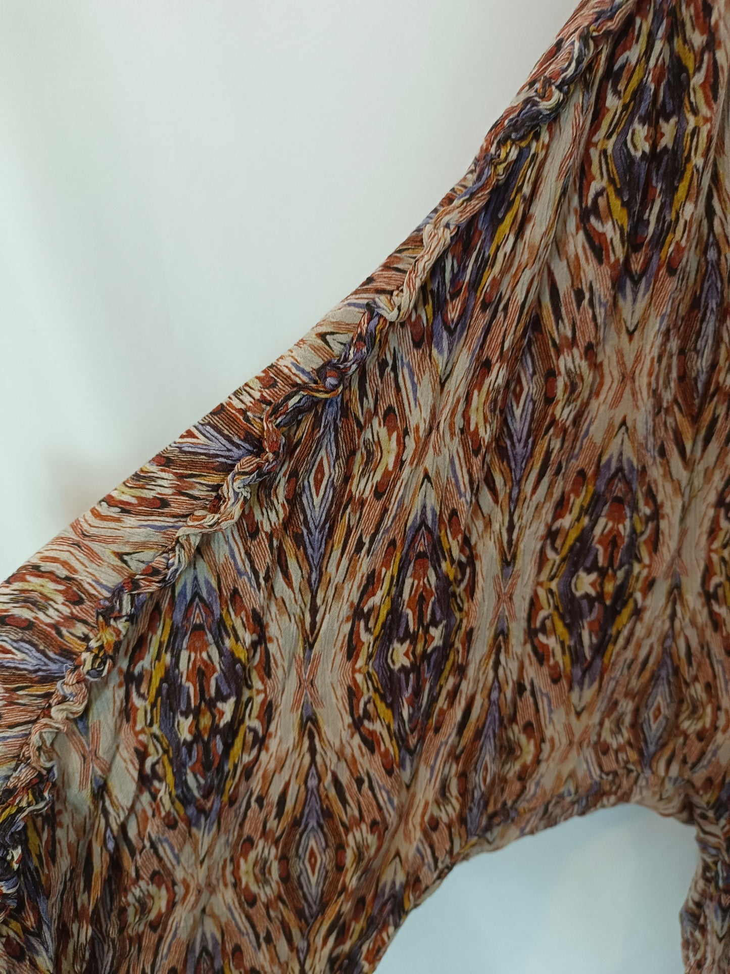 MASSIMO DUTTI. Long printed Ts dress