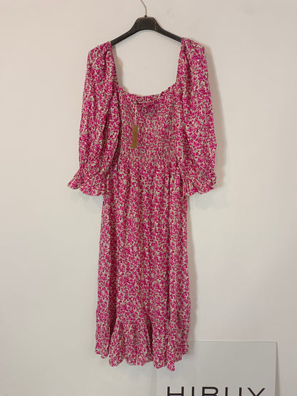 ALICIA COLLECCIONES. Vestido largo flores TU(S)