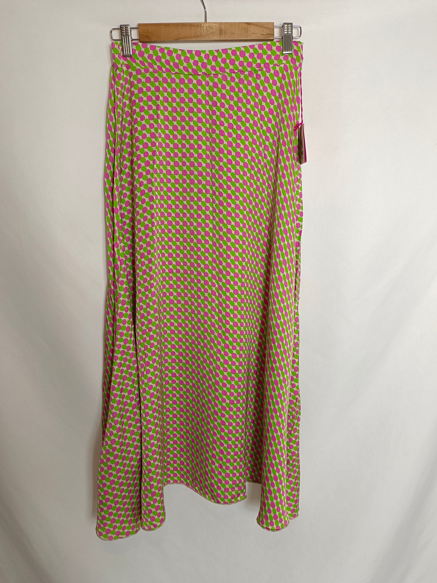 ACUARELA. Falda midi colores T.u (M)