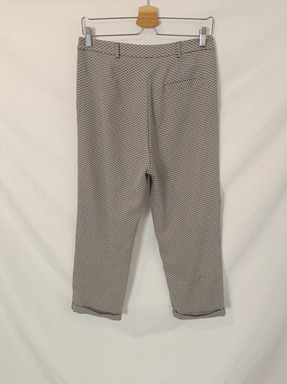 KING KONG. Printed pleated trousers TU(40)