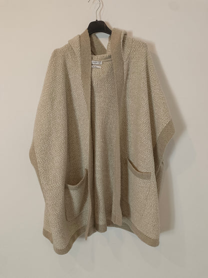 MANGO. Heather beige cardigan TU(s/m)