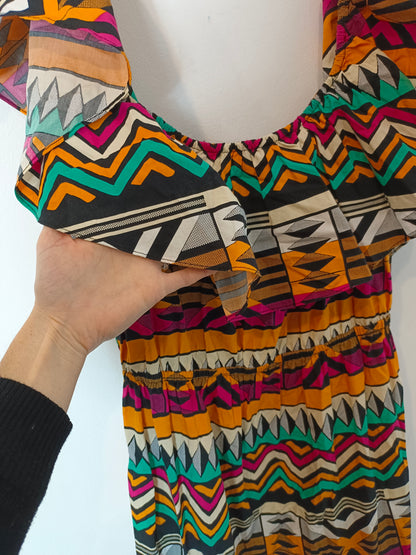 &OTHER STORIES. Vestido largo étnico  T.40