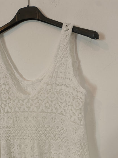 OTRAS. Top encaje blanco TU(S)