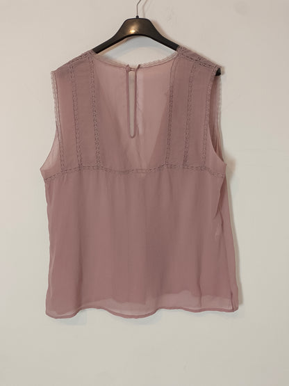 OTRAS. Top malva seda TU(m)