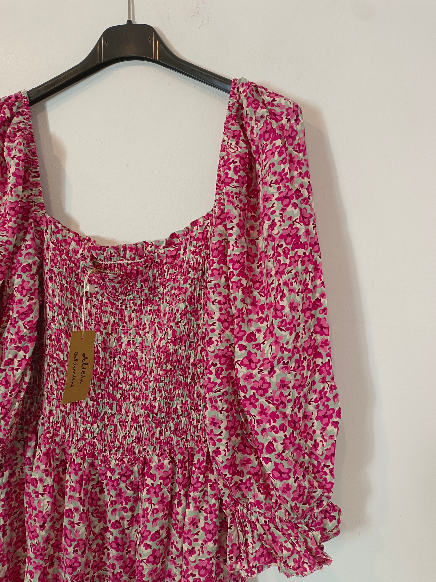 ALICIA COLLECCIONES. Vestido largo flores TU(S)