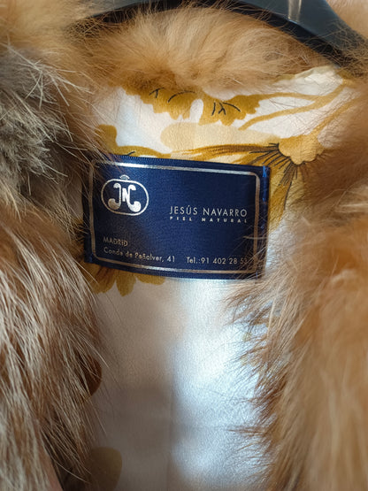 JESÚS NAVARRO. Abrigo pelo natural media manga. T M