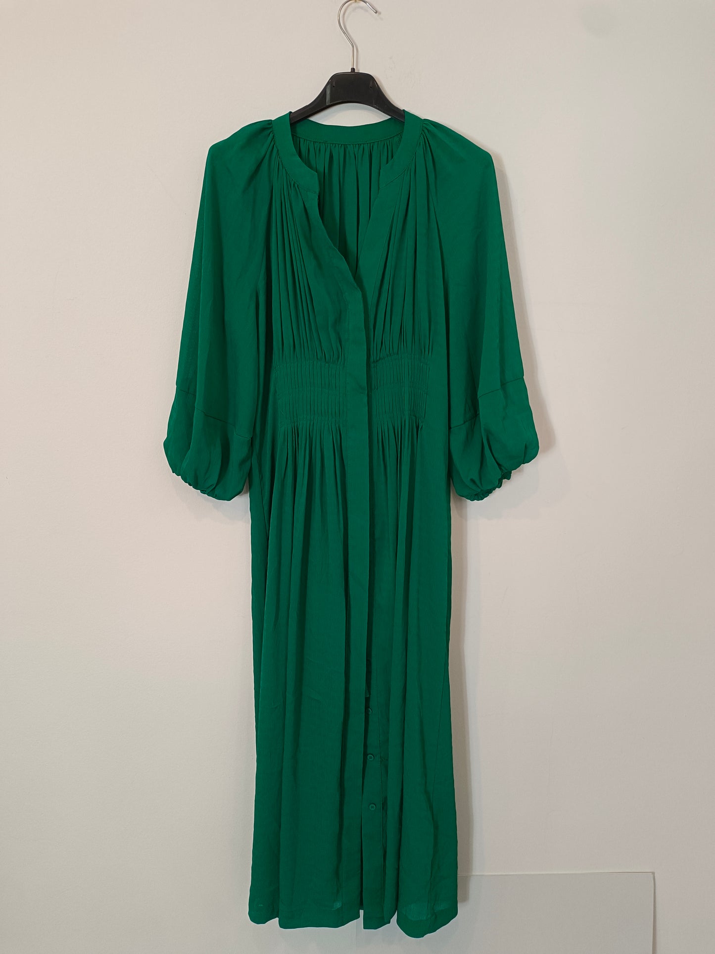 OTHERS. Flowing green midi dress YOUR(S)