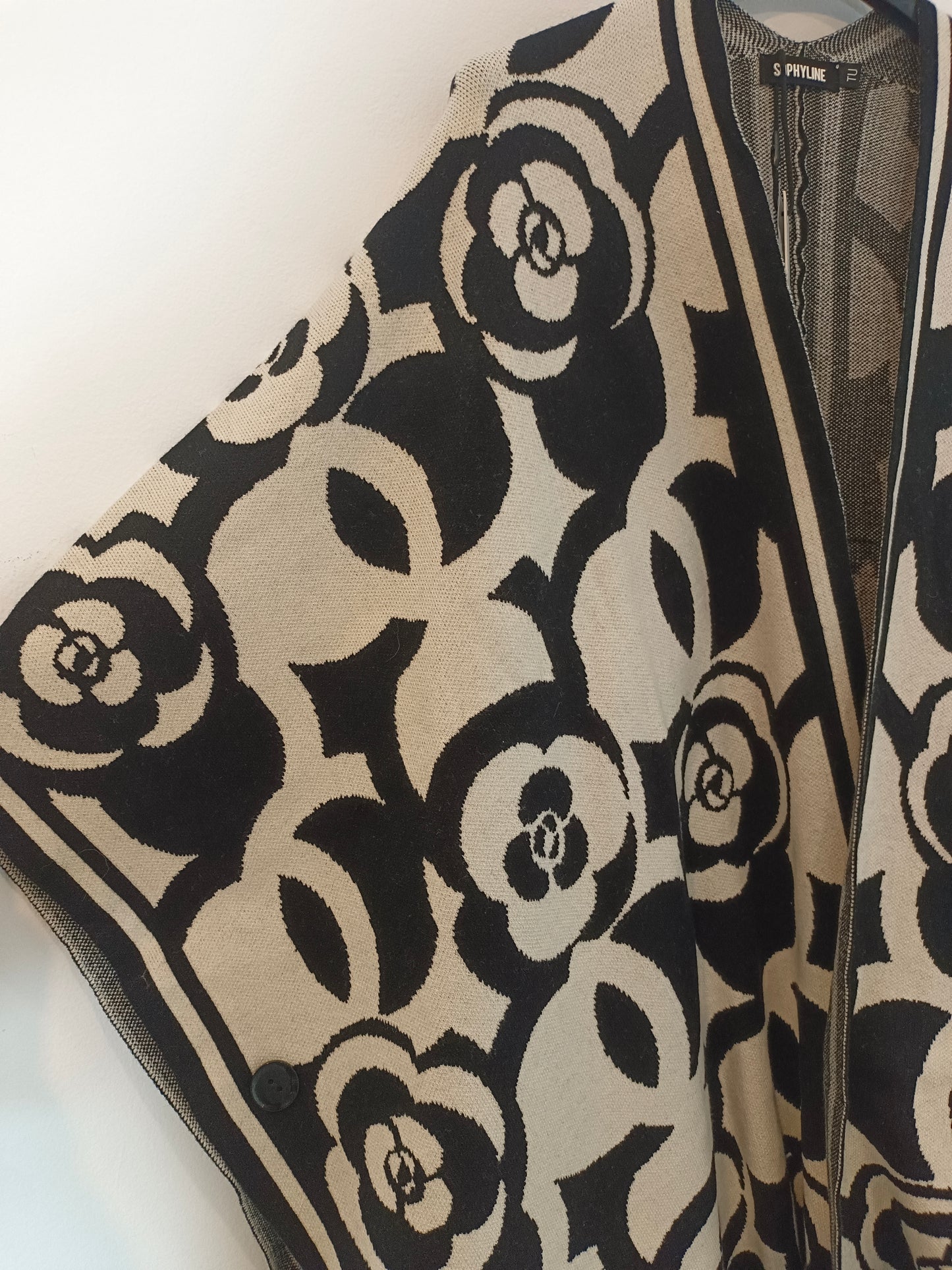 SOPHYLINE. Floral knit cardigan TU(s/m)