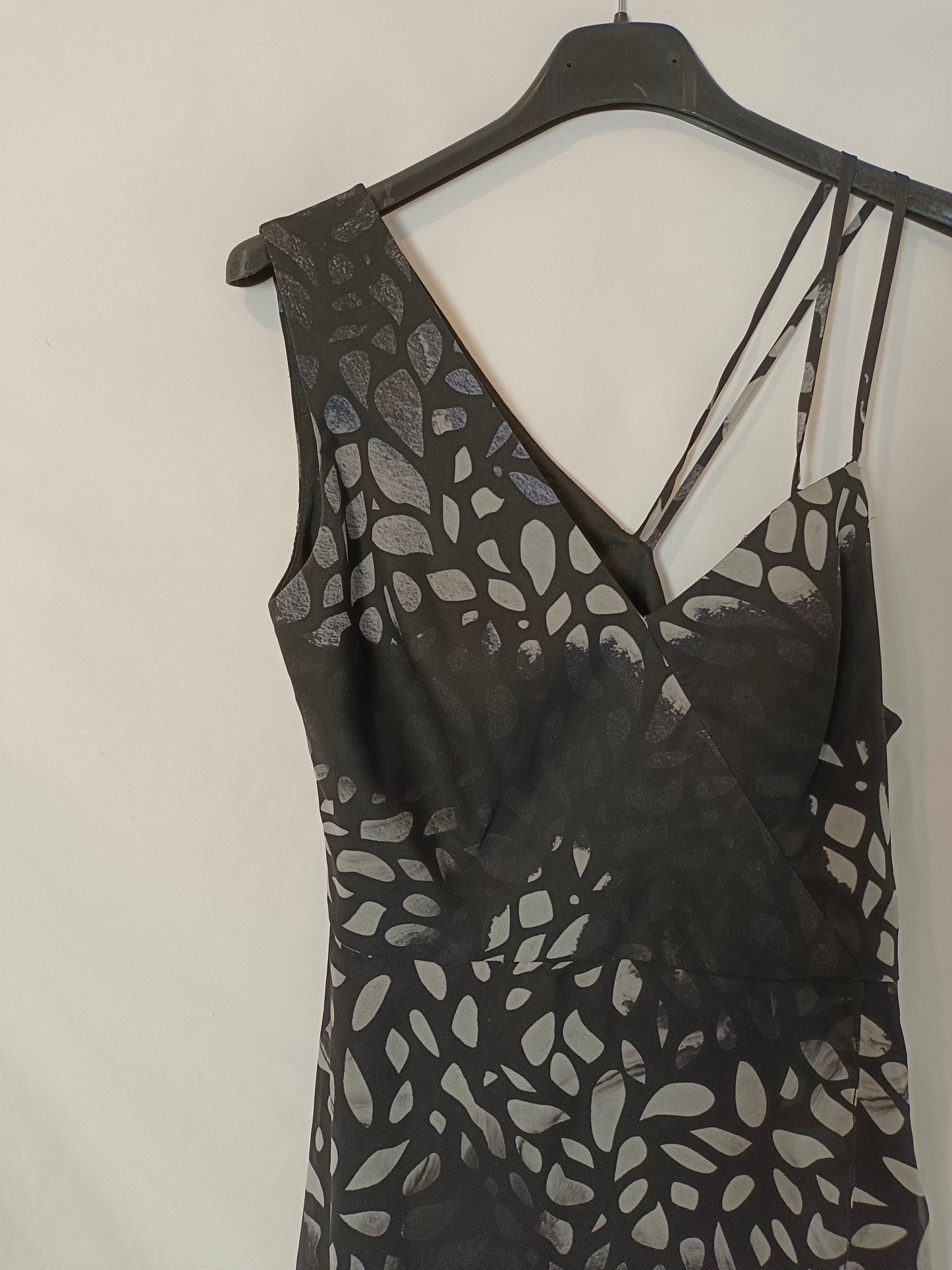 CAROLINA TOLA. Vestido largo estampado TU(S)