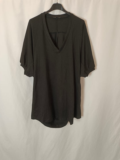 ZARA. Short black Ts dress